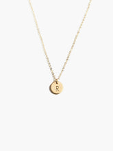 Load image into Gallery viewer, Mini Initial Tag Necklace - ABLE
