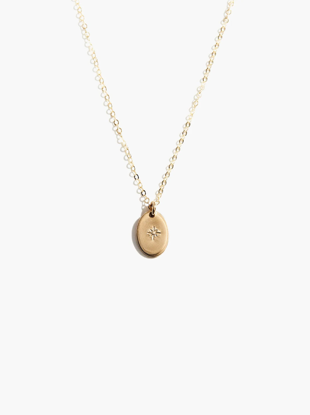 Dainty Oval Necklace - ABLE