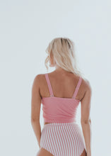 Load image into Gallery viewer, Stay-Cation Swim Top- Pink
