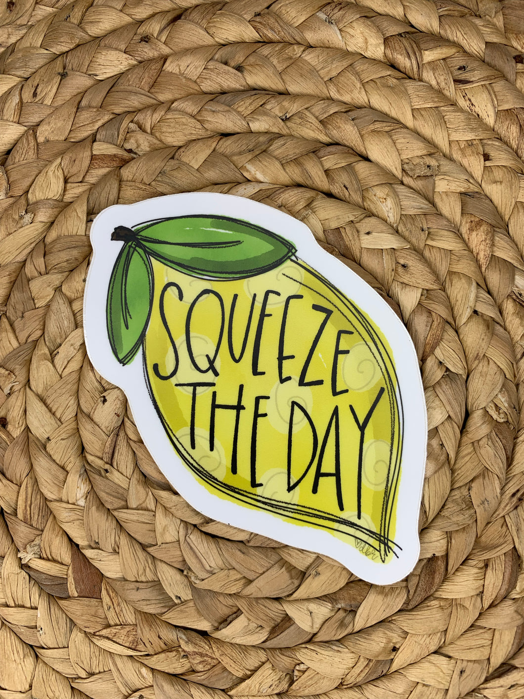 Squeeze the Day Sticker