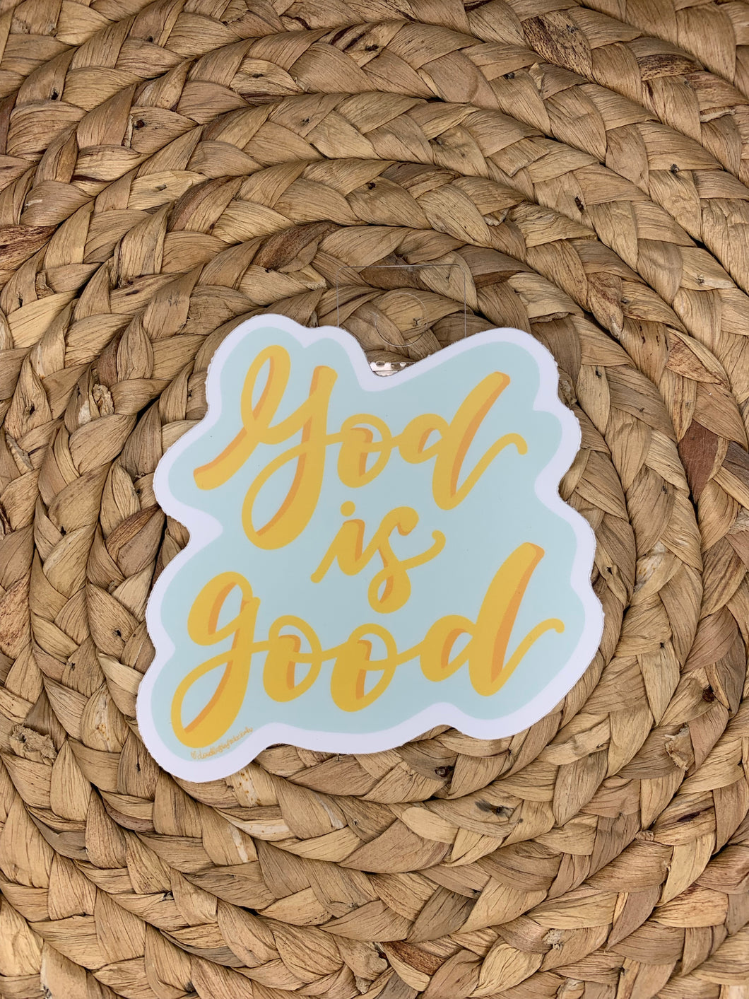 God is Good Sticker