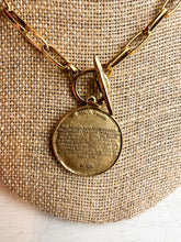 Load image into Gallery viewer, Lovelies Collection Necklace - Front Hook Cross Coin

