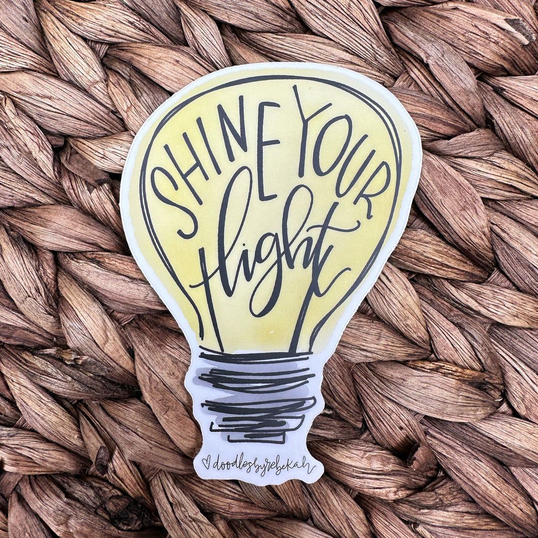 Lightbulb Sticker