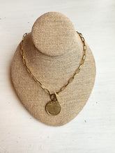 Load image into Gallery viewer, Lovelies Collection Necklace - Front Hook Cross Coin
