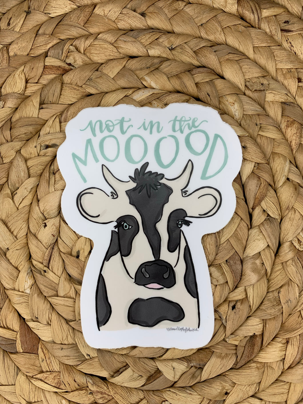 Not in the Moood Sticker