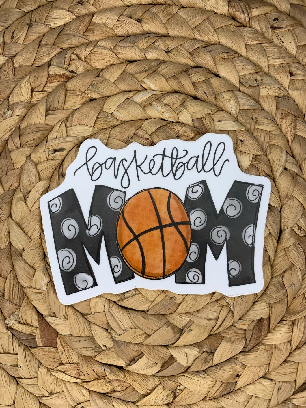 Basketball Mom Sticker