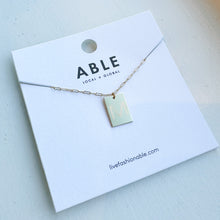 Load image into Gallery viewer, Novel Initial Necklace. - ABLE
